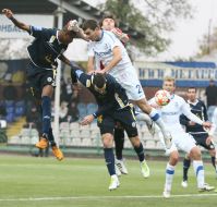 Игровой момент матча