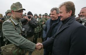 Alexandr Popov and reconstruction of the battle participants