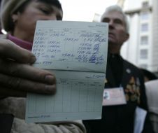 Protest action participant