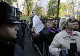 Protest action participants