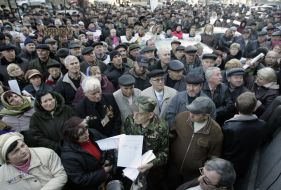 Protest action participants