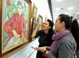 «Портрет друг. полов. XX століття» художниці Маревни