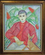 «Портрет втор. пол. XX века» художницы Маревны