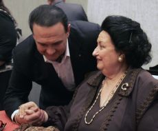 Montserrat Caballe and Vladimir Grishko