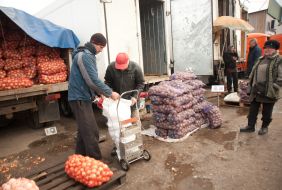 Торговля овощами