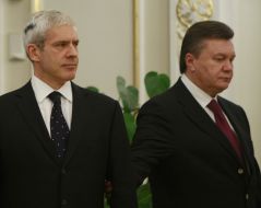 Boris Tadic and Viktor Yanukovich