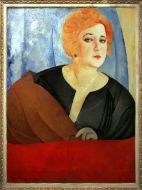 «Портрет Анны Сергеевой» художника Бориса Григорьева