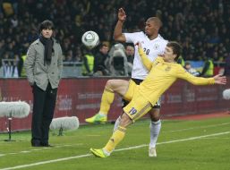 Yevgeniy Konoplyanka, Jerome Boateng and Loew Joachim