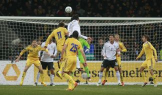Soccer. Ukraine Team vs. Germany Team