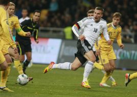 Анатолий Тимощук, Богдан Бутко и Лукас Подольски