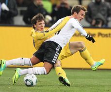 Evgeniy Konoplyanka and Mario Gotze
