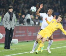Yevgeniy Konoplyanka, Jerome Boateng and Loew Joachim