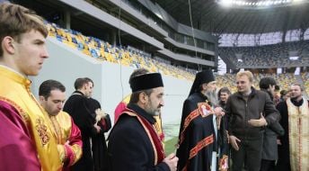 Андрій Садовий та Владика Венедикт (Алексійчук)