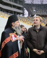 Андрій Садовий та Владика Венедикт (Алексійчук)