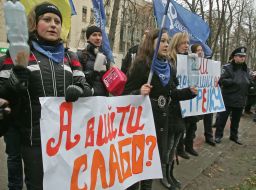 Protest action participants