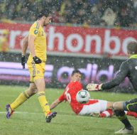 Artem Milevsky scores