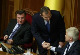 Vladimir Litvin, Anrey Klyuev and Adam Martynyuk