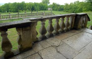 South facade of Podhorecki Castle