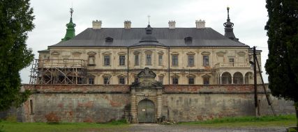 General view of the Podhorecki Castle
