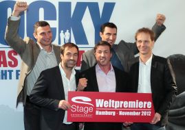 Sylvester Stallone, Vitaliy Klichko anf Vladimir Klichko