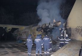 Пожежні на місці пожежі