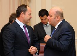 Sergey Tigipko and Mihail Brodskiy