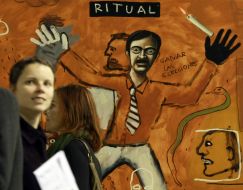 The work "Ritual" by Matias Sanchez