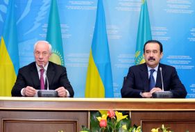 Nikolay Azarov and Kerim Masimov