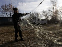 Disposal of poaching of fishing nets