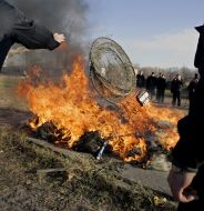 Disposal of poaching of fishing nets