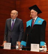 Nikolay Azarov and Bakytzhan Zhumagulov  