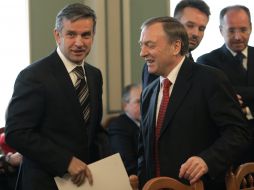 Aleksandr Lavrinovich and Mikhail Zurabov