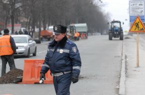 Employee of traffic police