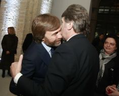 Viktor Yushchenko and Vadim Novinskiy