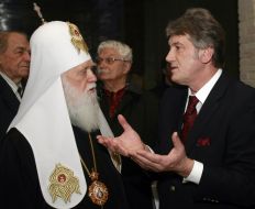 Filaret, Viktor and Taras Yushchenko