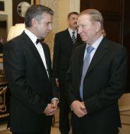 Михаил Зурабов и Леонид Кучма