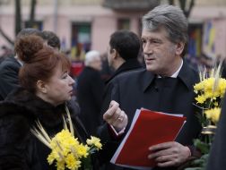 Nina Karpacheva and Viktor Yushchenko