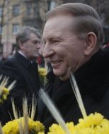 Leonid Kuchma and Viktor Yushchenko