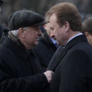 Aleksandr Popov and  Leonid Kravchuk