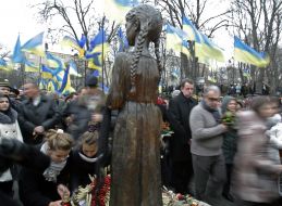 Bitter memory of childhood sculpture