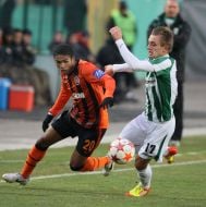 Douglas Costa and Oleg Golodyuk