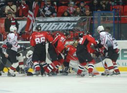 Hockey. HC "Donbass" (Donetsk) vs. HC "Rubin" (Tyumen)