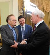 Ларри Кинг и Николай Азаров