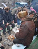 Chernobyl's victims continue hunger strike