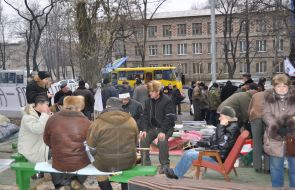 Chernobyl's victims continue hunger strike