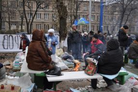 Chernobyl's victims continue hunger strike