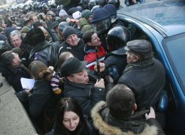 Participants of protest action