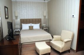 Interior of room in Superior Hotel