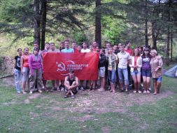 Participants of the republican gathering Young defender of Fatherland