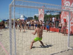 Participants of komsomol sport and entertainment action